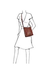 OSPREY LONDON The Rita Leather Cross-Body Bag - Image 5 of 5