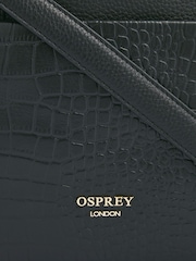 Osprey London Kellie Croc Grain Leather Laptop Bag - Image 5 of 6