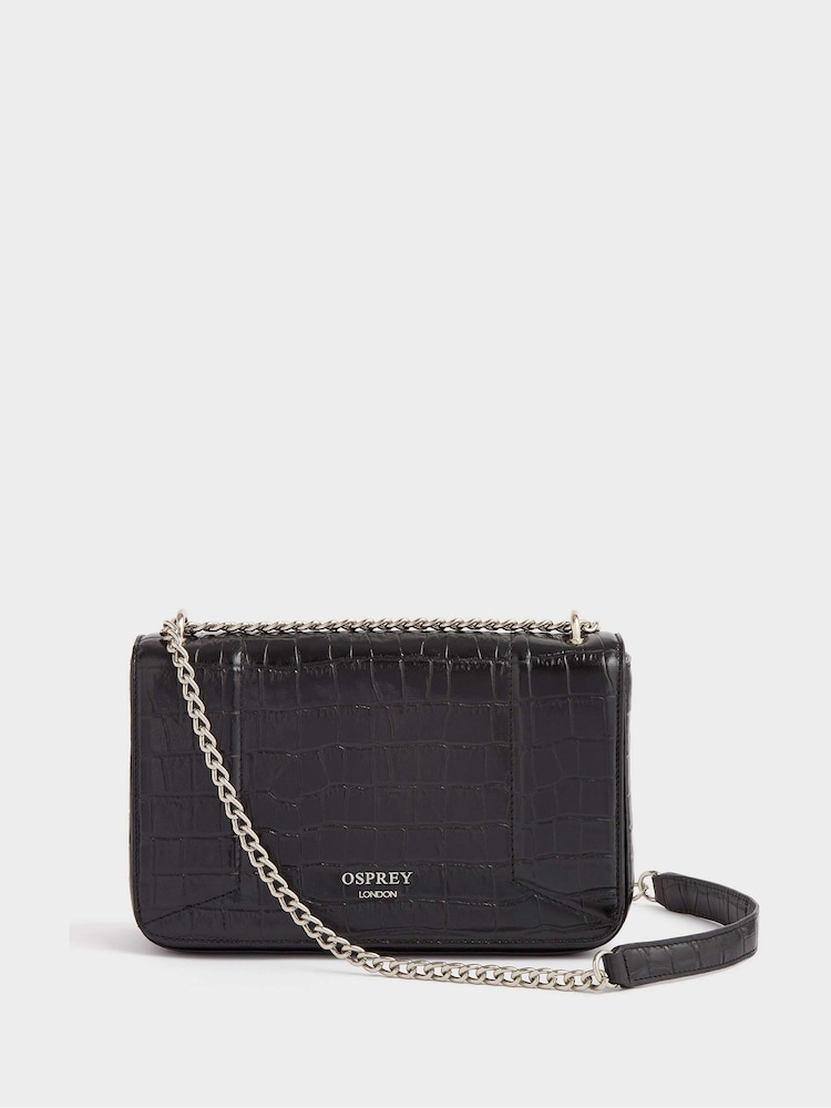 OSPREY LONDON Eloise Leather Convertible Cross-Body Shoulder Bag - Image 1 of 7
