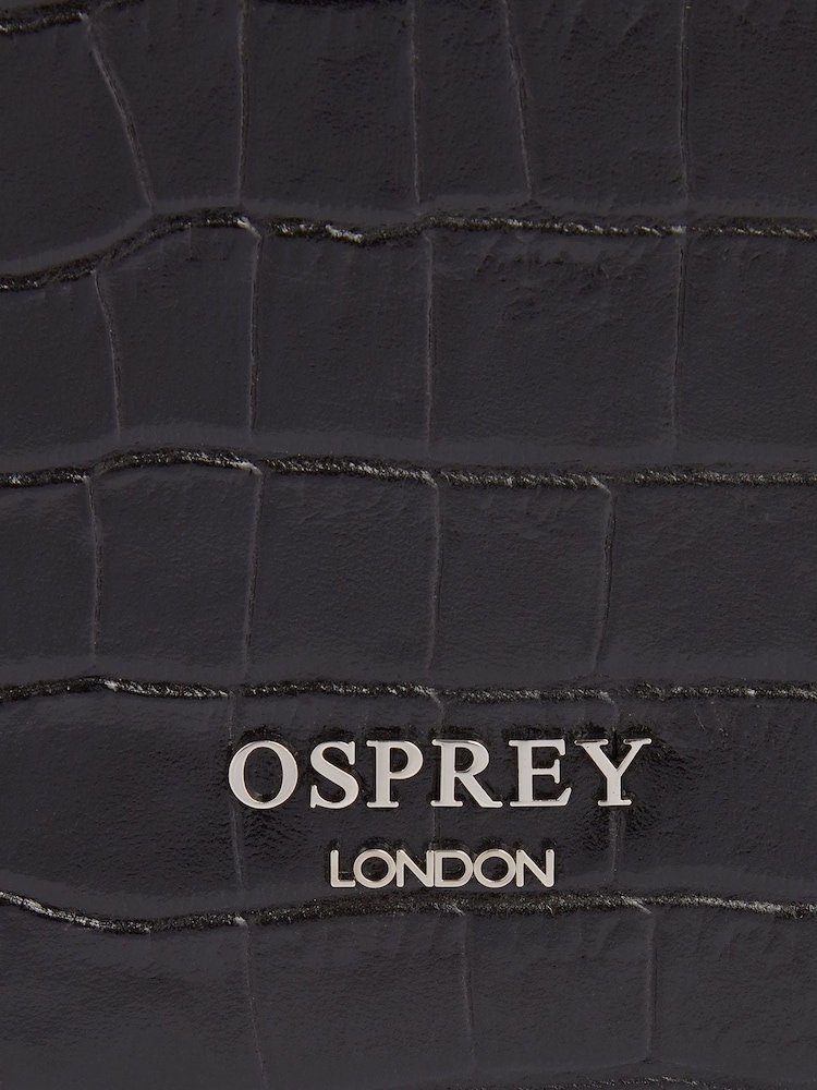OSPREY LONDON Eloise Leather Convertible Cross-Body Shoulder Bag - Image 7 of 7