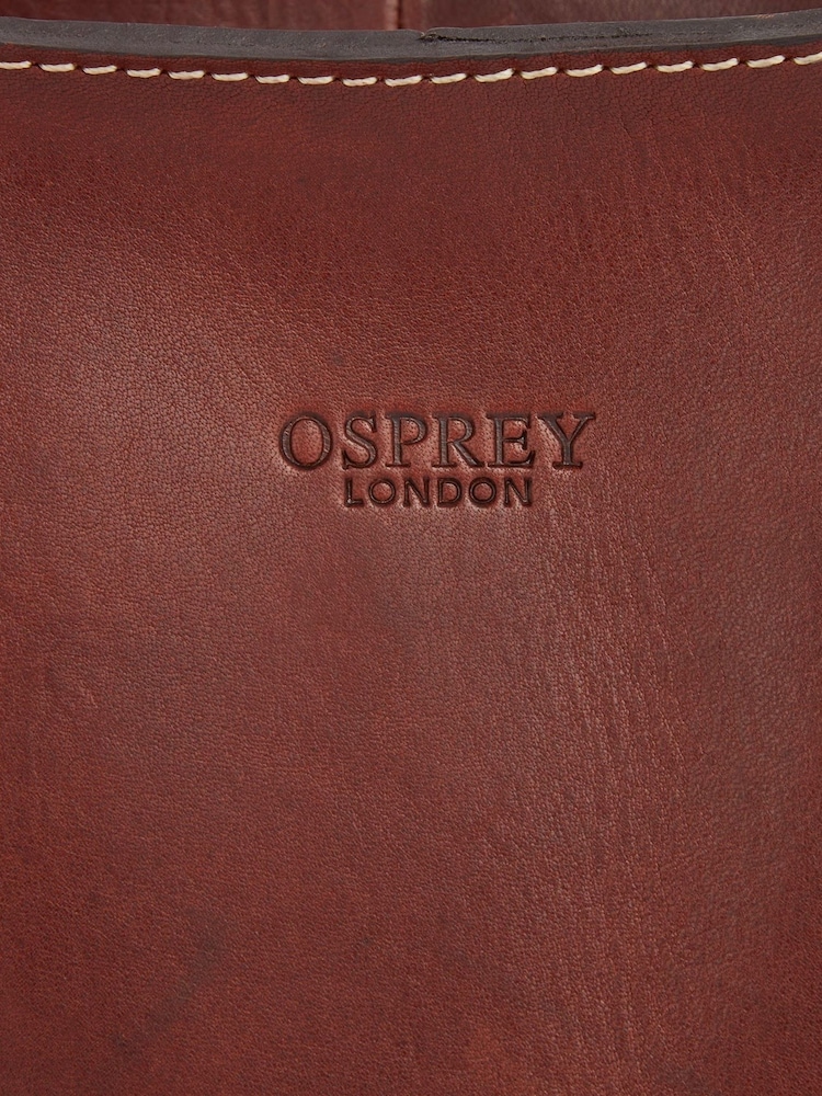 OSPREY LONDON Oily Saddle Leather Narissa Small Hobo Bag - Image 4 of 4