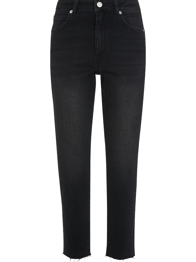 Whistles Slim Frayed Detail Jeans - Image 4 of 4