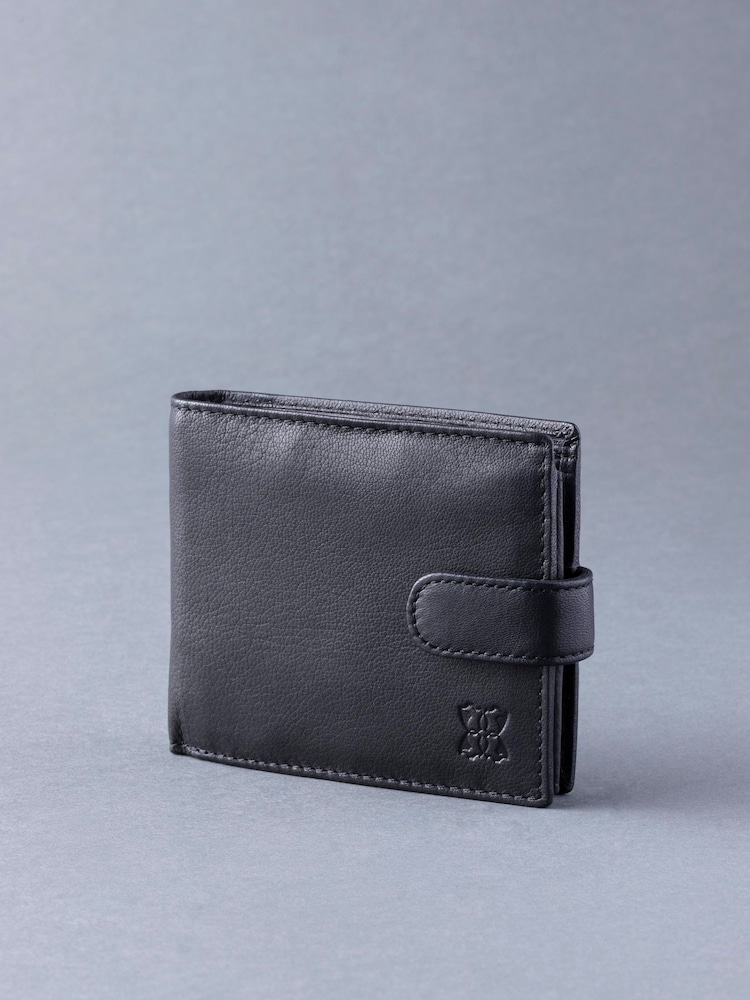 Lakeland Leather Black Burneside Wallet - Image 1 of 6