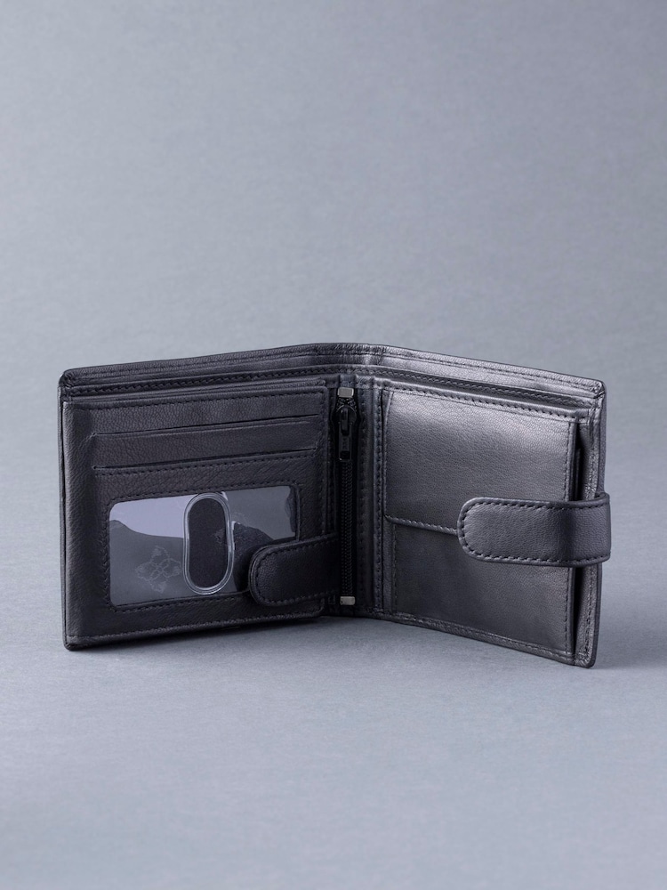 Lakeland Leather Black Burneside Wallet - Image 2 of 6