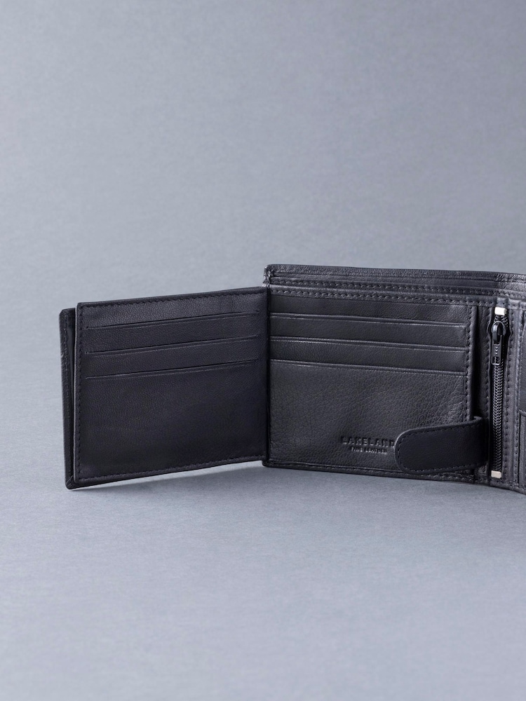 Lakeland Leather Black Burneside Wallet - Image 4 of 6