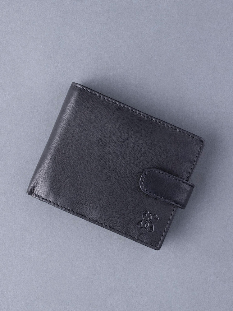 Lakeland Leather Black Burneside Wallet - Image 5 of 6