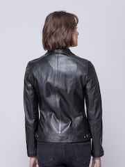 Lakeland Leather Black Thorpe Leather Jacket - Image 4 of 9