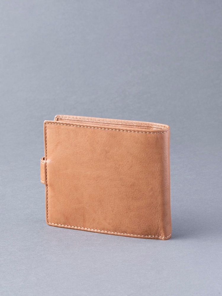 Коньячно-коричневый - Lakeland Leather Burneside Wallet - Image 2 of 3