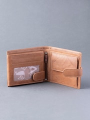 Lakeland Leather Cognac Brown Burneside Wallet - Image 4 of 14