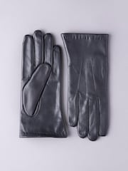 أسود - قفازات جلد كلاسيكية جلد Becky من Lakeland Leather - صورة 1 من 3