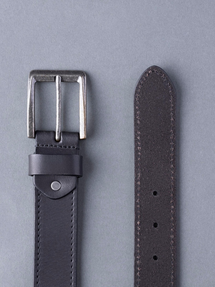 Lakeland Leather Black Eskdale Leather Belt - Image 3 of 3