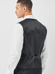 Charcoal Grey Wool Blend Motionflex Waistcoat - Image 2 of 7