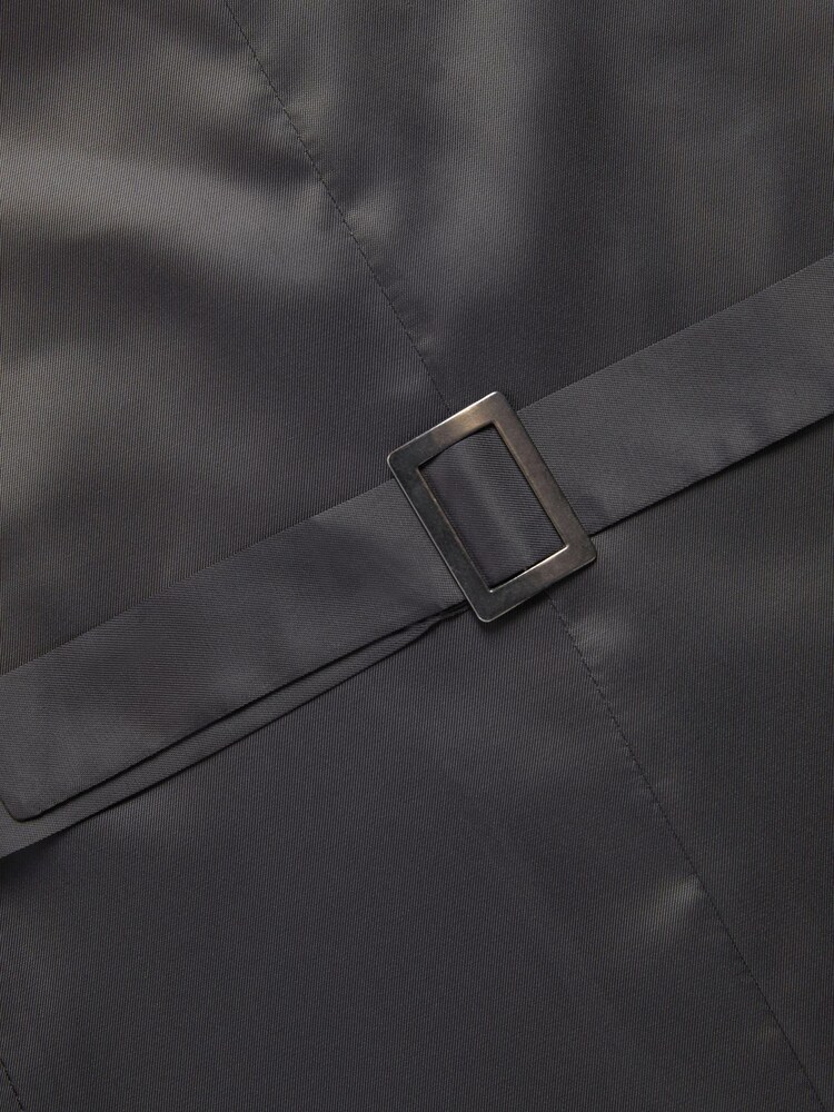 Charcoal Grey Wool Blend Motionflex Waistcoat - Image 7 of 7