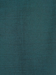 Teal Blue Skinny Fit Wool Blend Stretch Suit: Trousers - Image 3 of 3