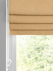Laura Ashley Gold Easton Made To Measure Roman Blind - Image 2 of 6
