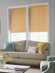 Laura Ashley Gold Easton Made To Measure Roman Blind - Image 5 of 6