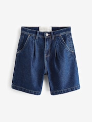 Dark Blue N82 Collection Premium Denim Shorts - Image 3 of 3
