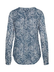 Kaffe Grey Geisa Long Sleeve Blouse - Image 6 of 6
