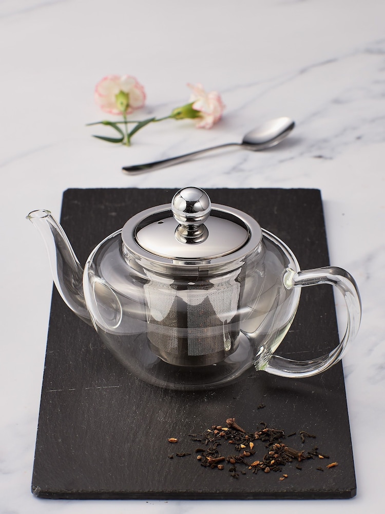 Judge Silver Speciality Teaware Glass Teapot 600ml - Image 2 of 2