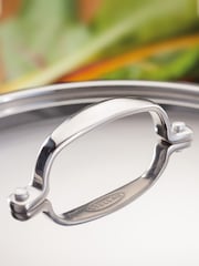 Stellar Grey Hard Anodised 3 Piece Non Stick Saucepan Set - Image 3 of 3