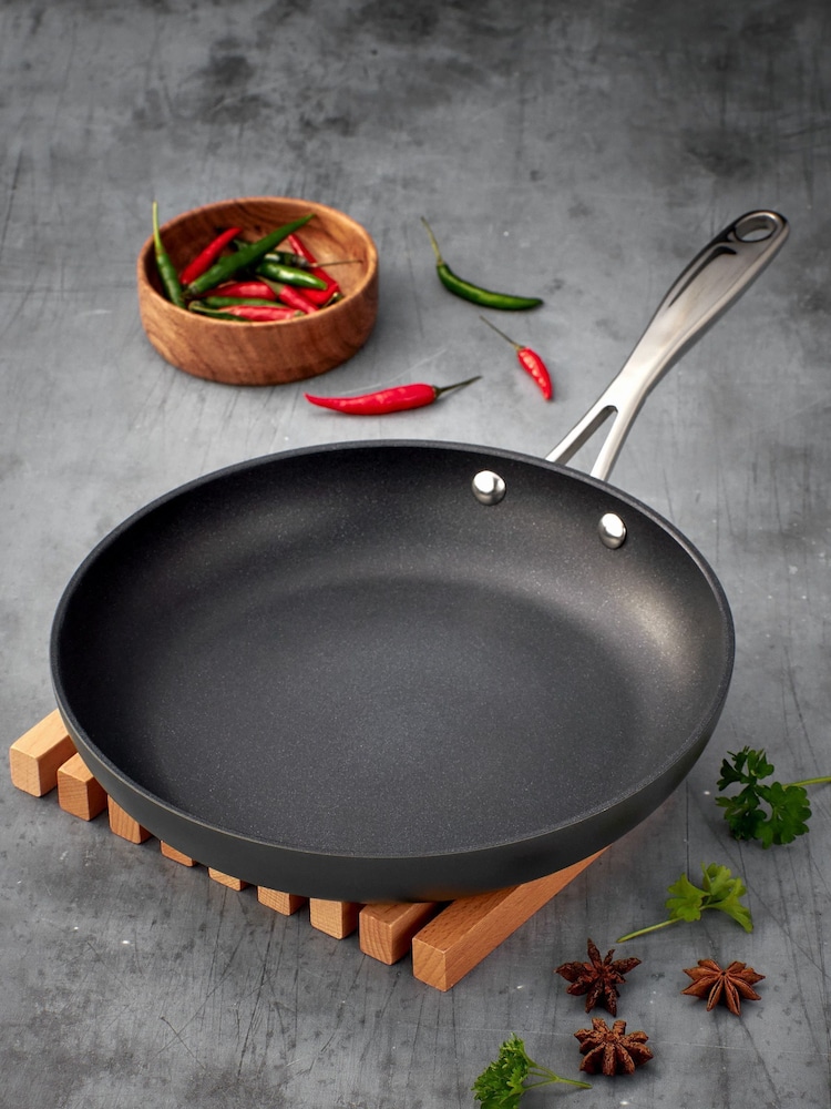 Stellar Grey Hard Anodised Non Stick Frying Pan 26cm - Image 1 of 3