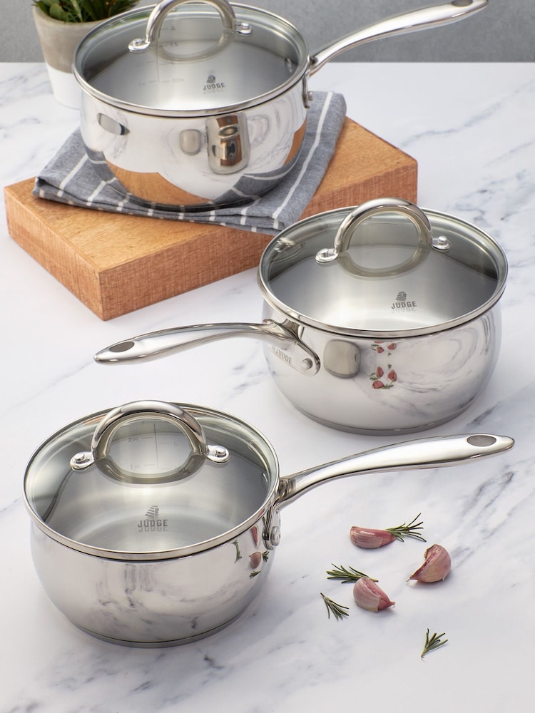 Judge Classic 3 Ensemble de Pièces de casseroles - Image 1 of 4