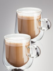 Judge Clear 2 Piece Double Walled 275ml Latte Glass Set - Image 1 of 2