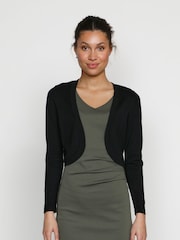 Kaffe Astrid Bolero Long Sleeve Regular Fit Cardigan - Image 3 of 7