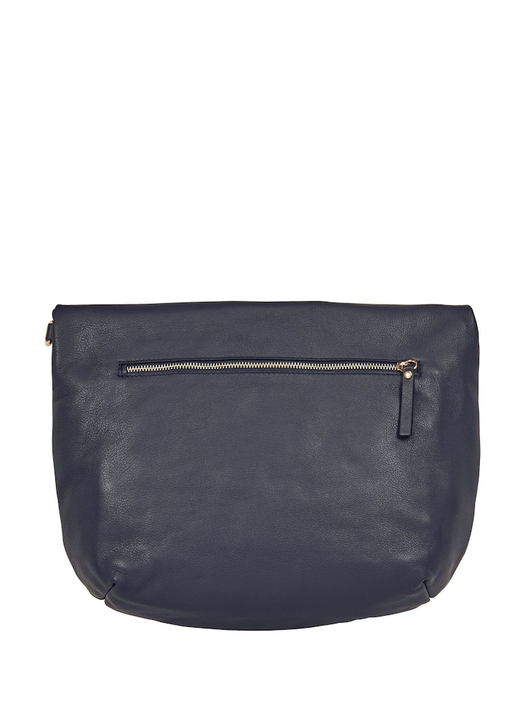 OSPREY LONDON Large Milano Italian Leather Convertible Cross-Body Bag - Image 1 of 6