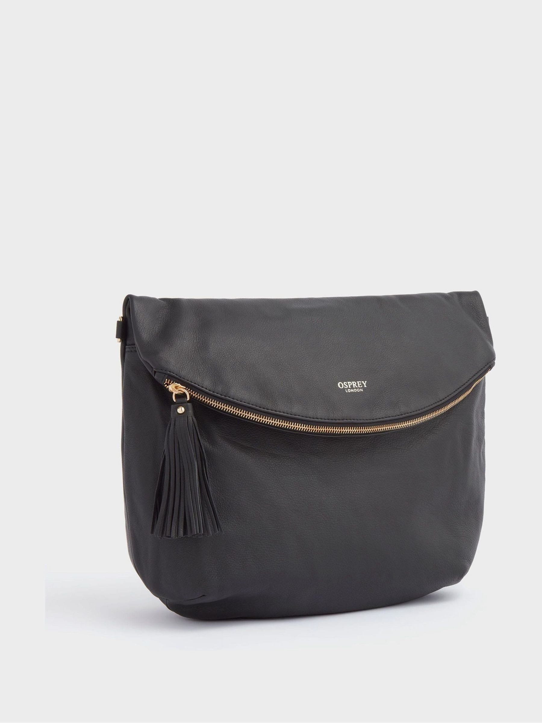 Buy OSPREY LONDON Large Milano Italian Leather Convertible Cross Body Bag from the Next UK online shop