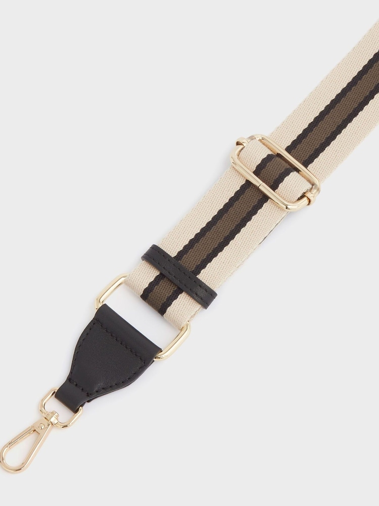OSPREY LONDON Large Milano Italian Leather Convertible Cross-Body Bag - Image 9 of 9 OSPREY LONDON Large Milano Italian Leather Convertible Cross-Body Bag - Image 9 of 9