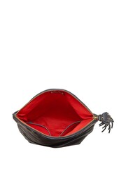 Sac bandoulière OSPREY LONDON pour femme en cuir de veau souple de Milan - Image 4 de 5