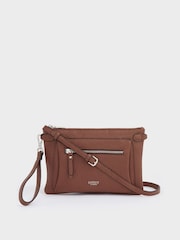 OSPREY LONDON The Ruby Leather Cross-Body Bag - Image 1 of 4