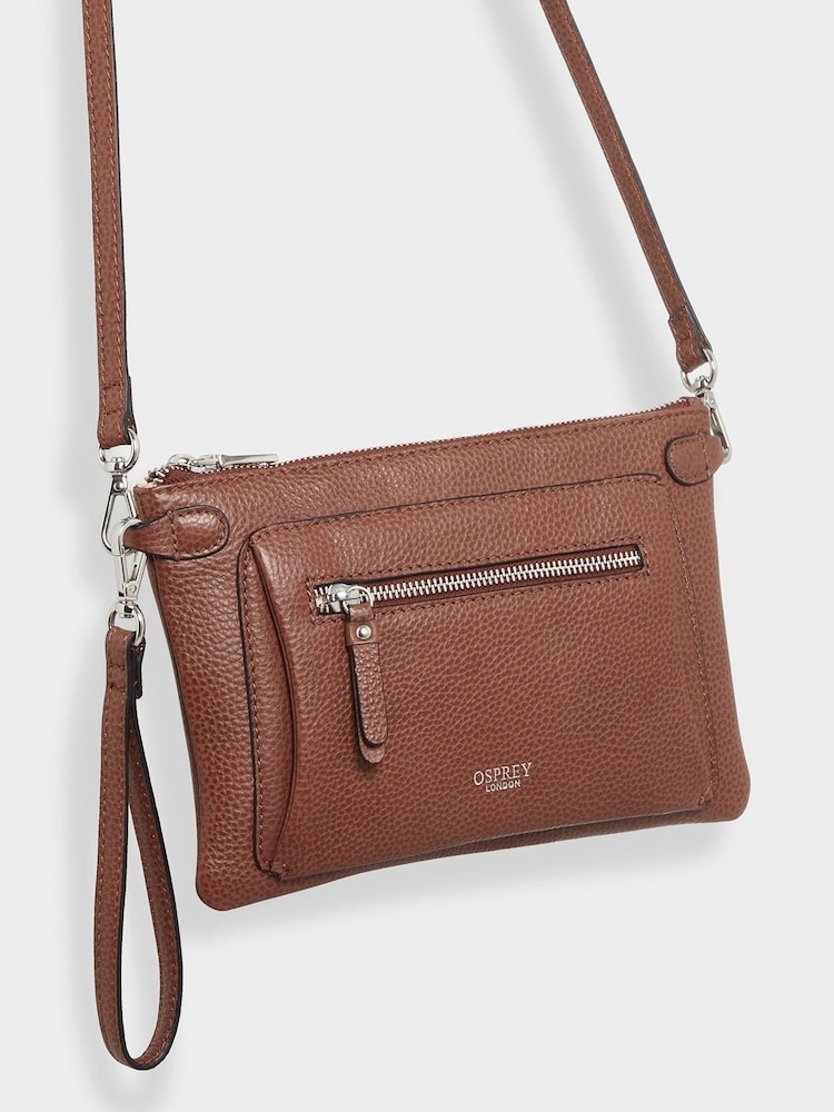 OSPREY LONDON The Ruby Leather Cross-Body Bag - Image 2 of 4