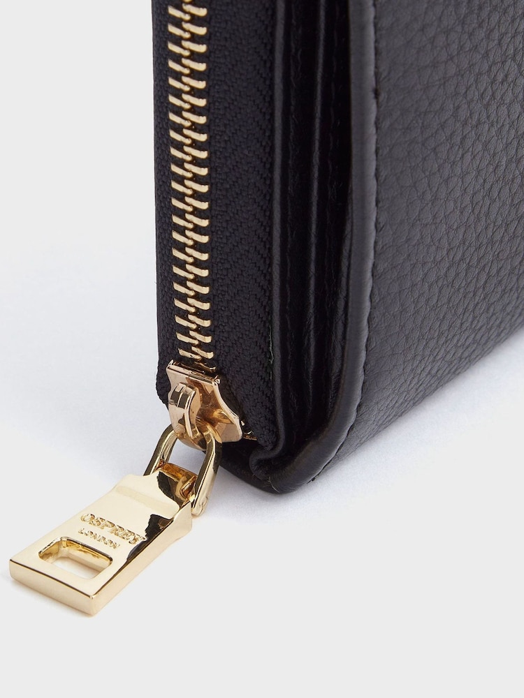 OSPREY LONDON Carla Leather Zip Around Purse - Image 5 of 5
