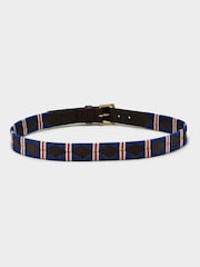 OSPREY LONDON Saddle Leather Mendoza Belt - Image 2 of 4