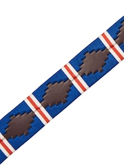 OSPREY LONDON Saddle Leather Mendoza Belt - Image 3 of 4