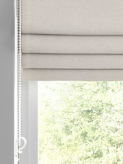 Laura Ashley Grey Easton Made To Measure Roman Blind - Image 2 of 6