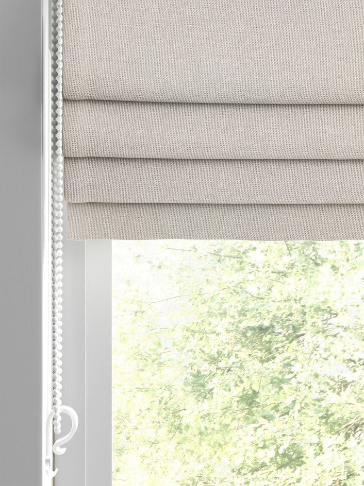 Laura Ashley Grey Easton Made To Measure Roman Blind - Image 2 of 6