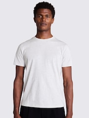 Camiseta MOSS Marl com gola redonda - Imagem 1 de 5