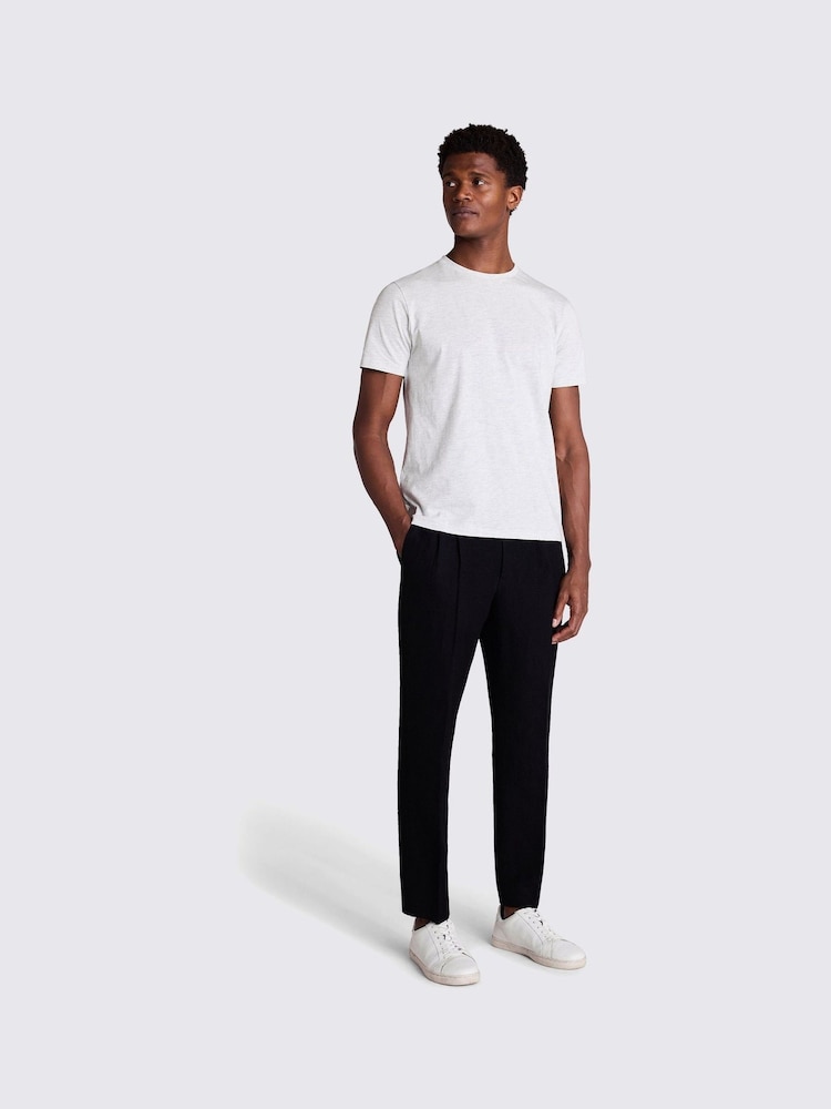 Camiseta MOSS Marl com gola redonda - Imagem 2 de 5