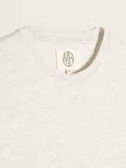 Camiseta MOSS Marl com gola redonda - Imagem 5 de 5
