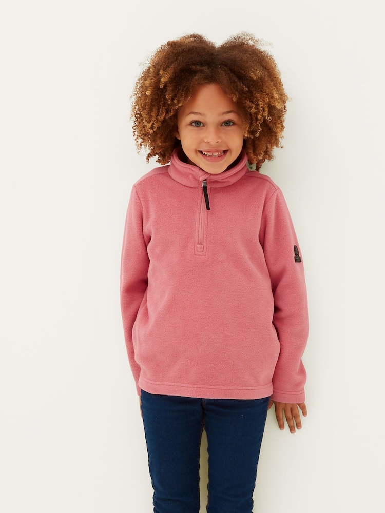 Tog 24 Pink Toffolo Zip Neck Fleece - Image 2 of 7