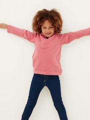 Tog 24 Pink Toffolo Zip Neck Fleece - Image 5 of 7