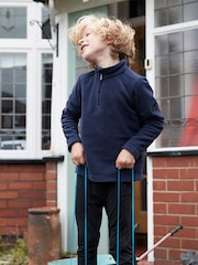 Tog 24 Blue Toffolo Zip Neck Fleece - Image 1 of 6