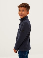 Tog 24 Blue Toffolo Zip Neck Fleece - Image 2 of 6
