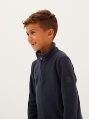 Tog 24 Blue Toffolo Zip Neck Fleece - Image 3 of 6