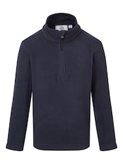 Tog 24 Blue Toffolo Zip Neck Fleece - Image 5 of 6