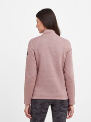 Tog 24 Light Pink Pearson Knit Look Zip Neck Fleece - Image 2 of 5