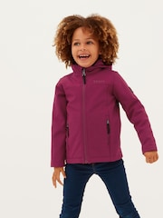Tog 24 Pink Koroma Softshell Hooded Jacket - Image 3 of 5